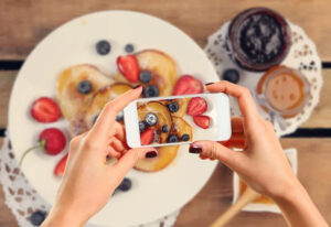 Instagram tjene penger mat innhold content