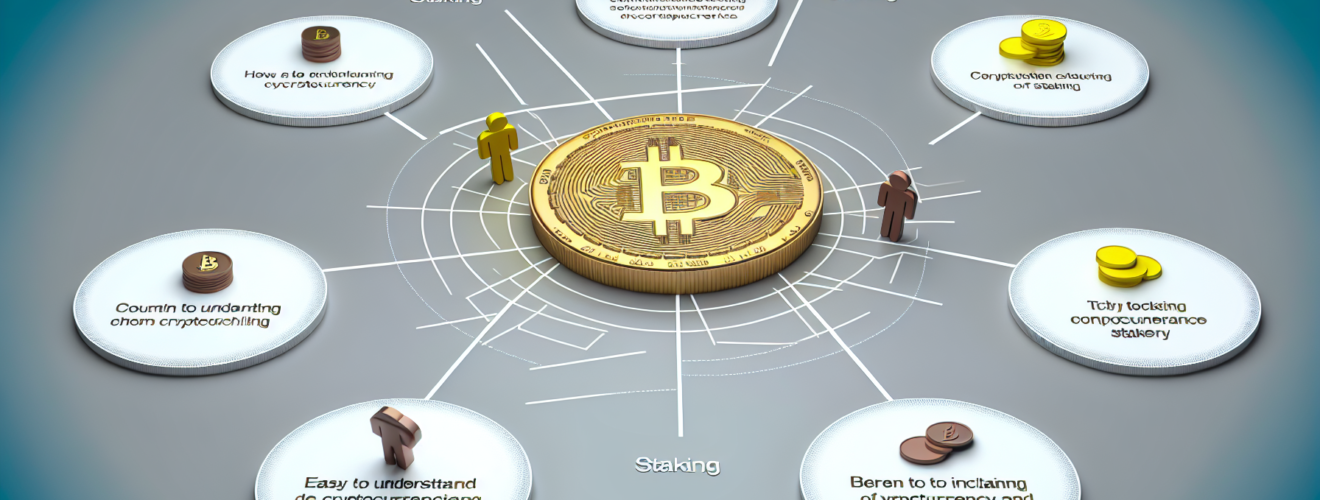 Kryptovaluta og staking : enkelt forklart – illustrasjon