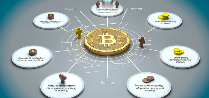 Kryptovaluta og staking : enkelt forklart – illustrasjon