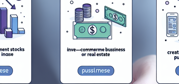 Passiv inntekt : 3 gode idéer for passiv inntjening – illustrasjon