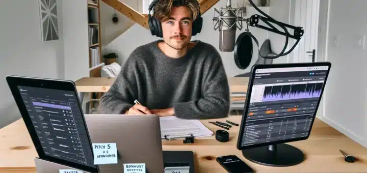 Hvordan tjene penger på å lage og selge podcaster – illustrasjon