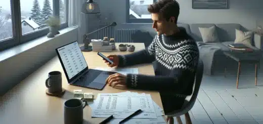 Young norwegian reviews subscriptions to save money on laptop and phone